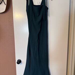 Ankle/Demi length Sleeveless M Emerald  Dress